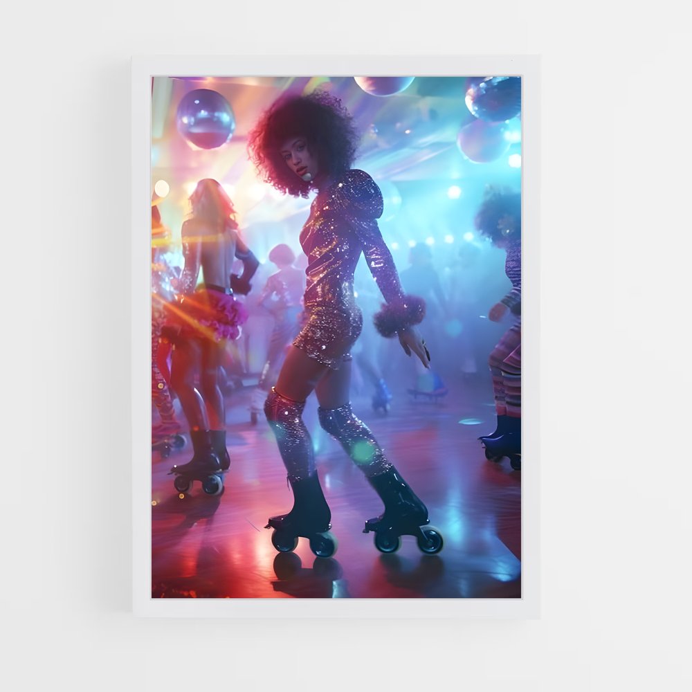 Poster Disco Fever Roller (vue 3)